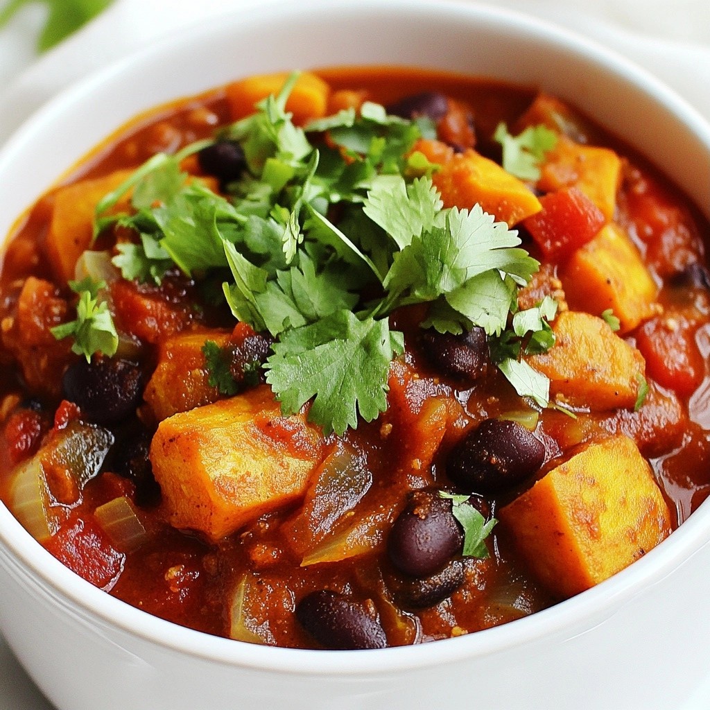Batch Cooking Smoky Sweet Potato Chili Made Easy