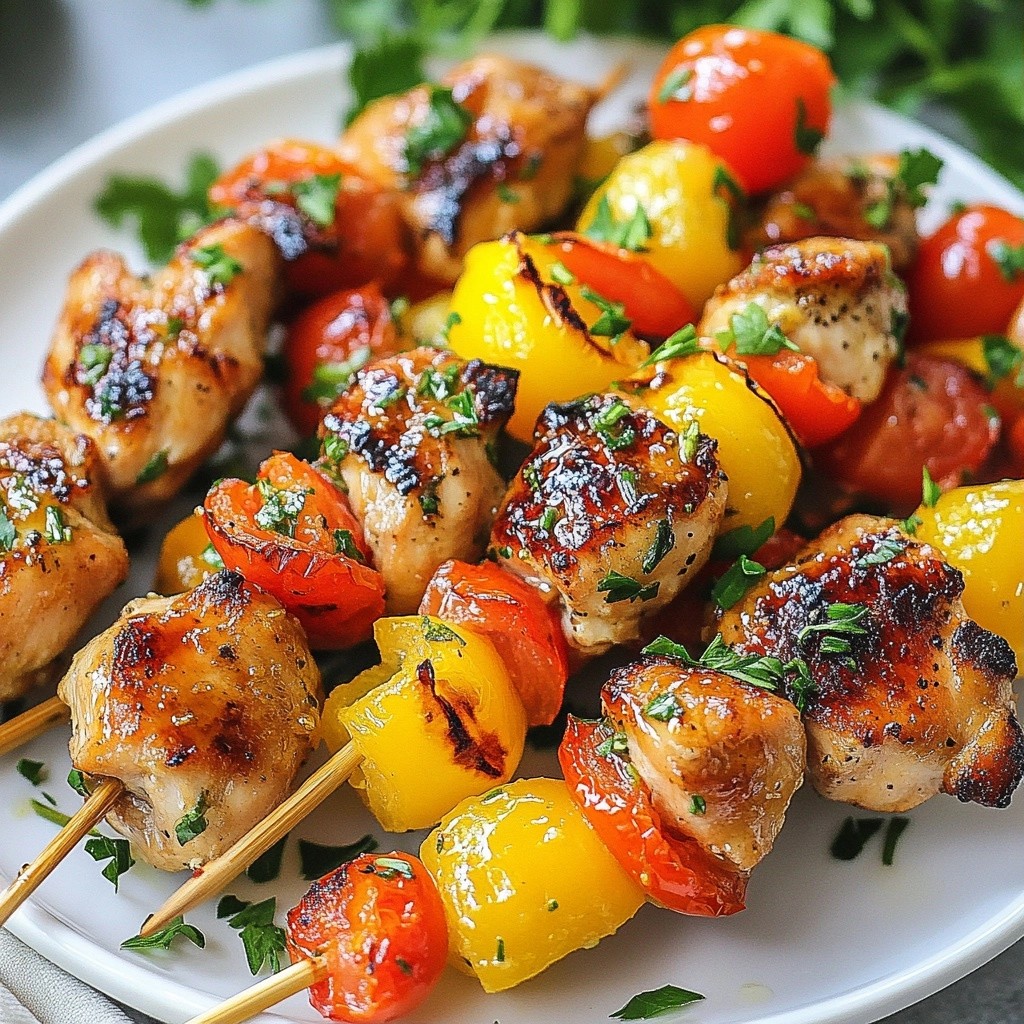 Tangy Meal Prep Lemon Chicken Skewers Recipe Guide