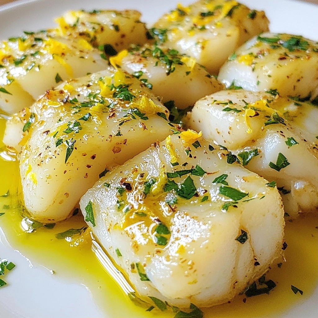 Quick Meal Prep Garlic Lemon Cod Bites Recipe Delight