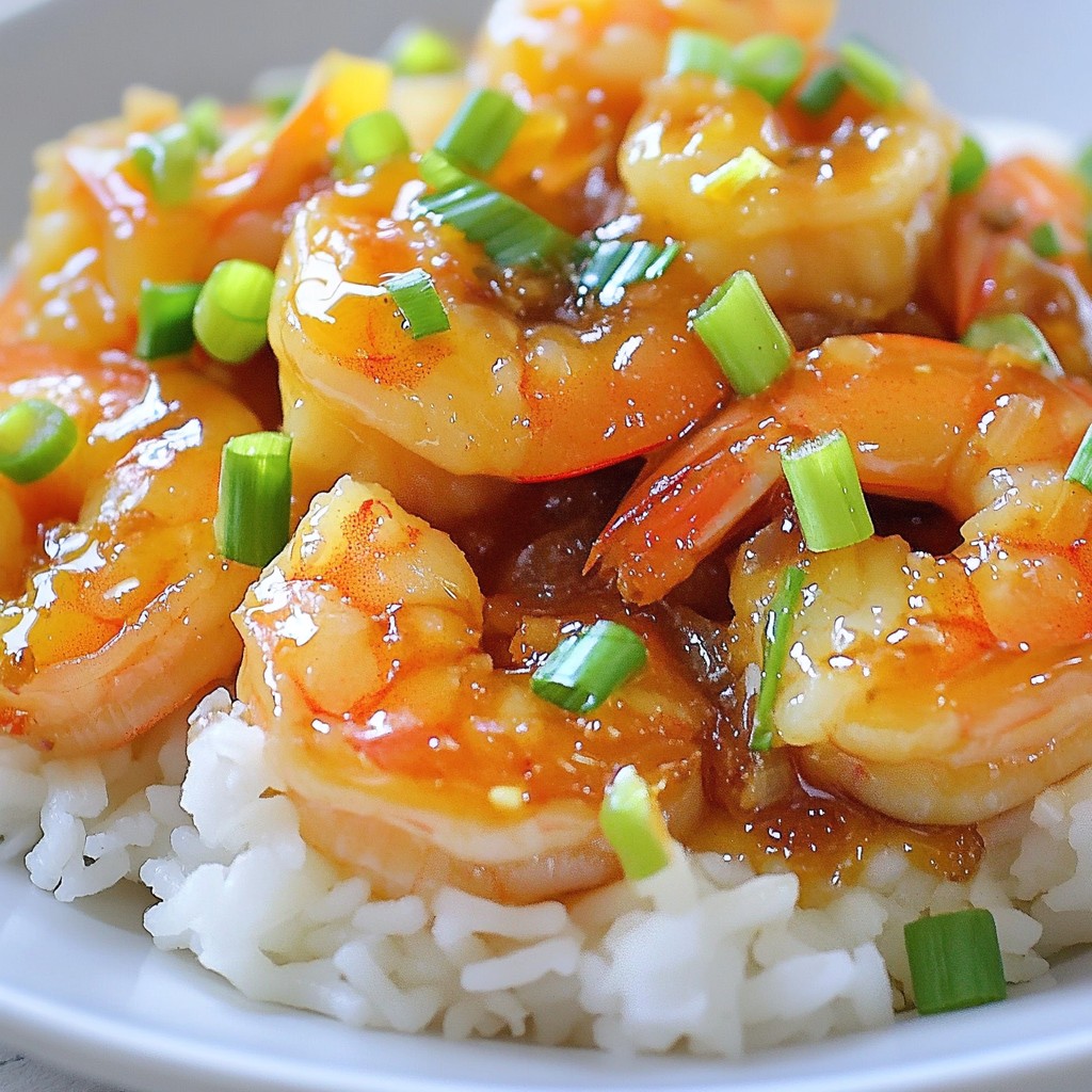 Quick Meal Prep Honey Garlic Shrimp Tasty and Simple