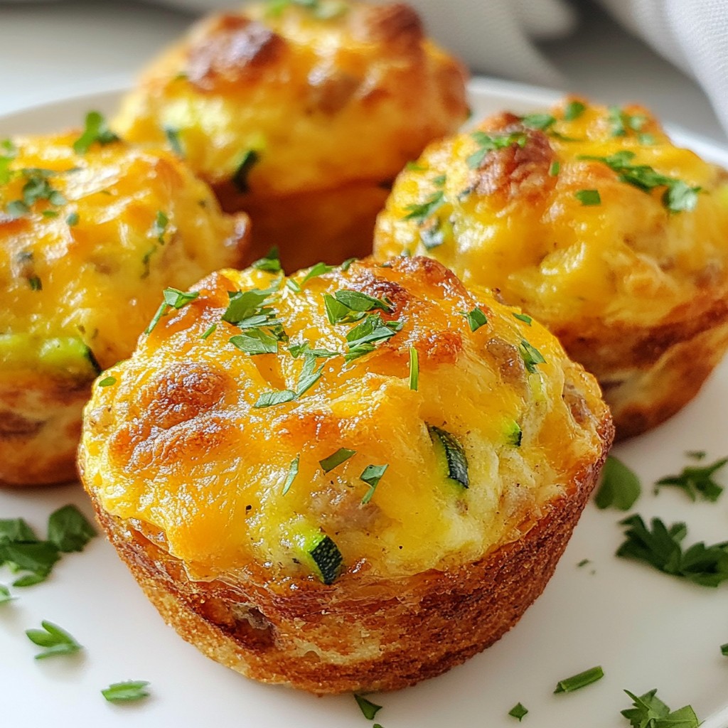 Savory Turkey Sausage Muffins Easy Make-Ahead Meals