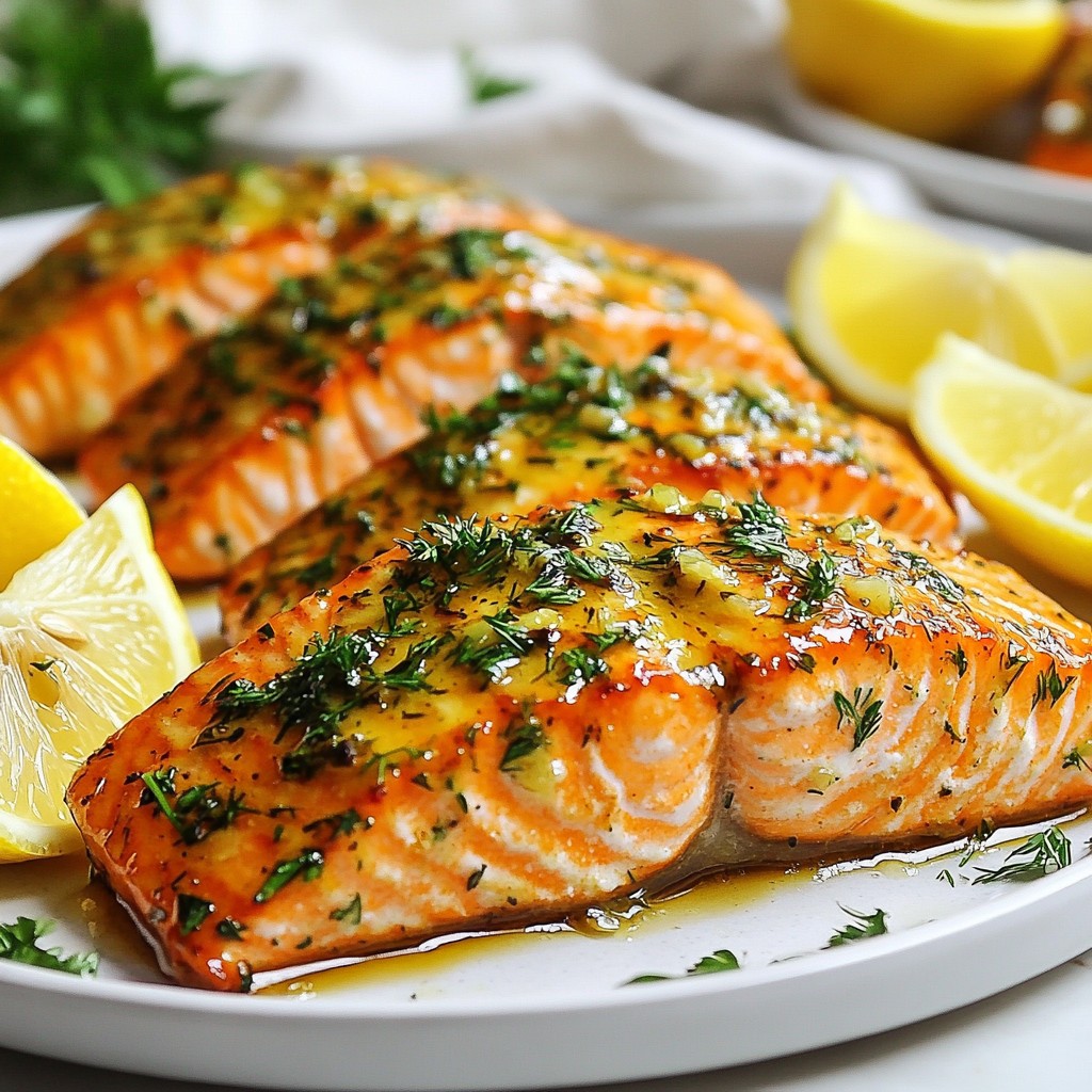 Quick Meal Prep Garlic Herb Salmon Fillets Recipe