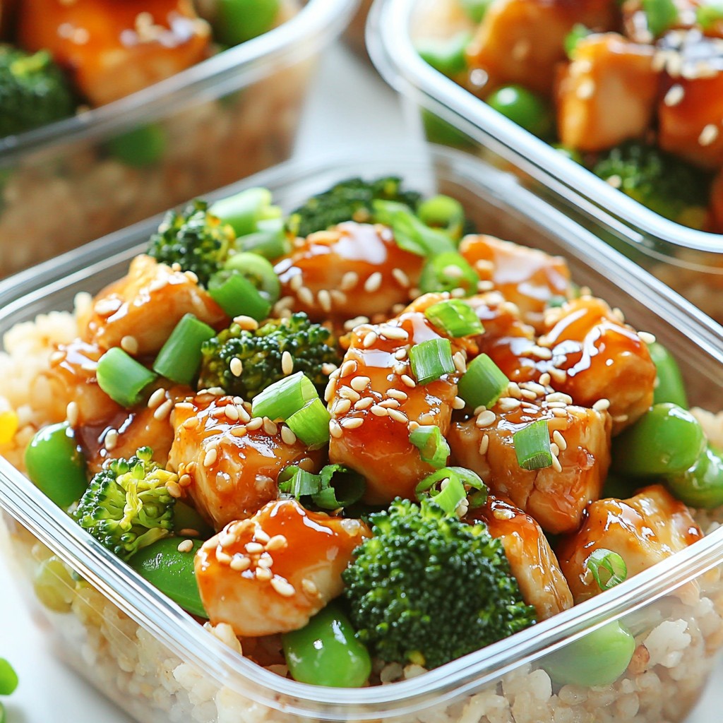 Quick Meal Prep Teriyaki Chicken Bowls Recipe Guide