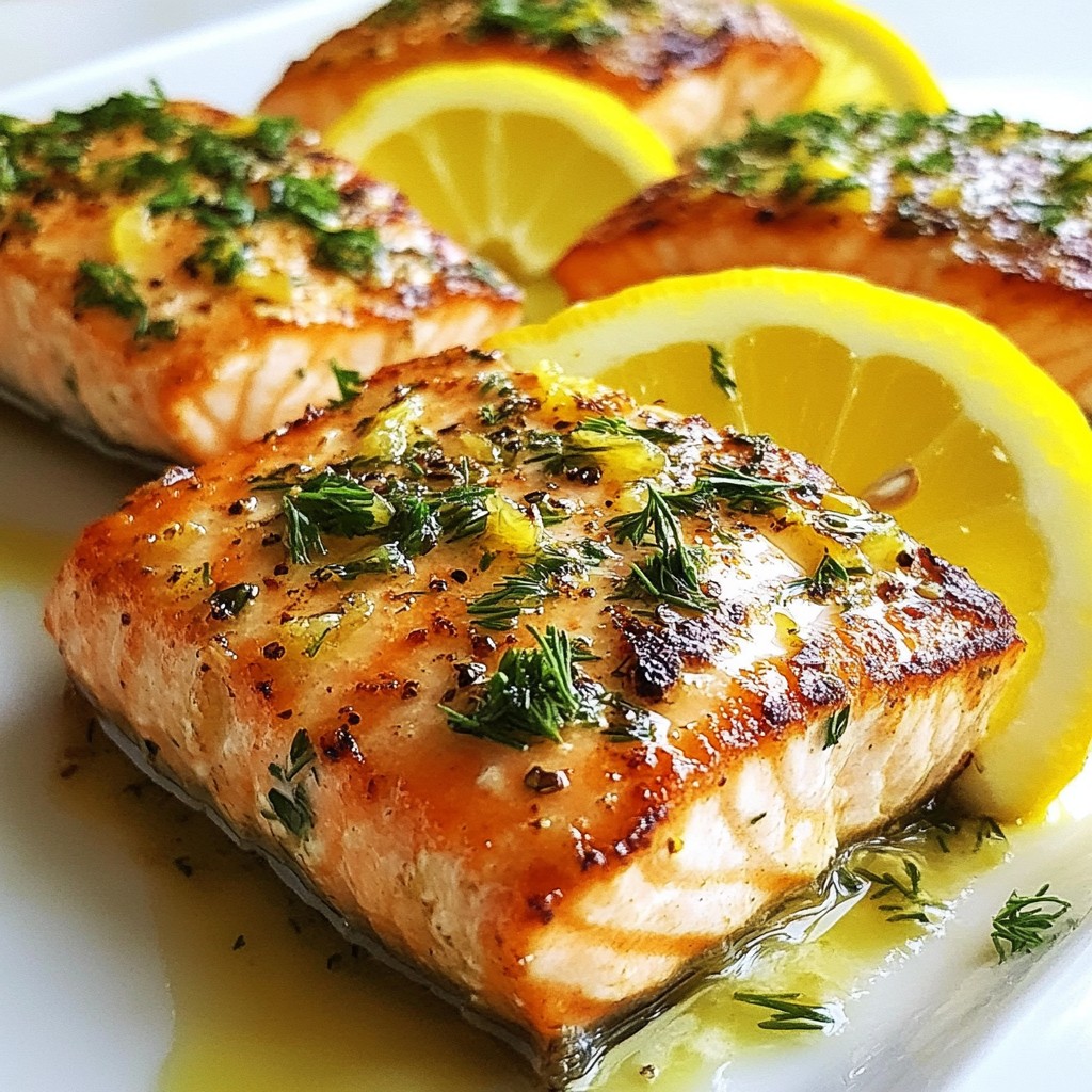 Healthy Meal Prep Grilled Lemon Herb Salmon Delight