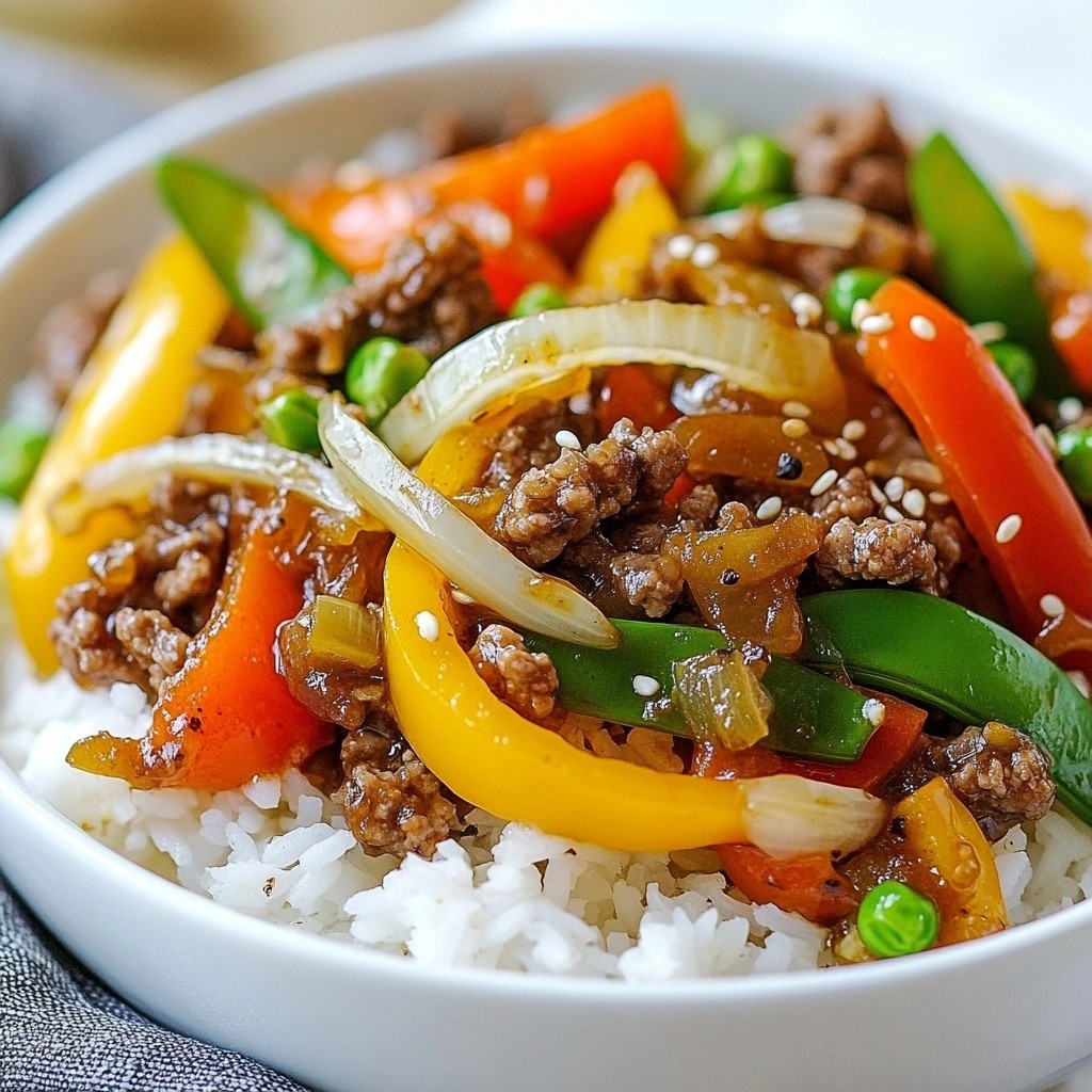 Easy Freezer Meals Beef and Veggie Stir Fry Delight