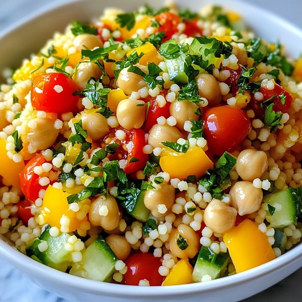 Quick Meal Prep Lemon Herb Couscous Bowls Recipe