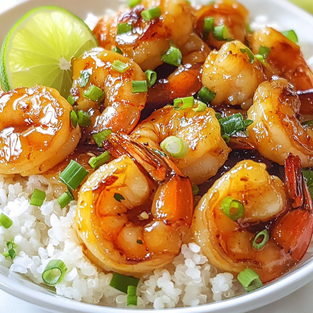 Quick Meal Prep Honey Garlic Shrimp Flavorful Delight
