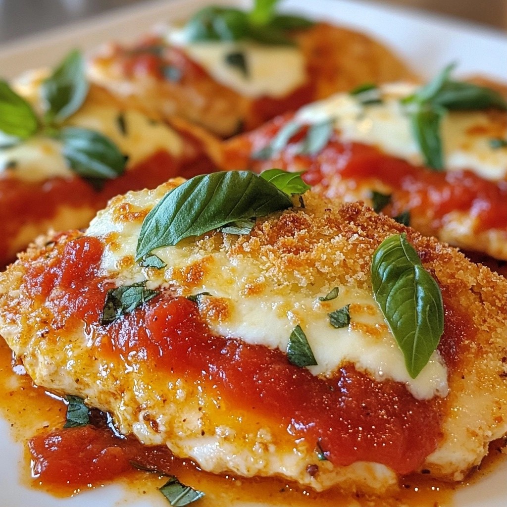 Easy Freezer Meals Savory Chicken Parmigiana Delight