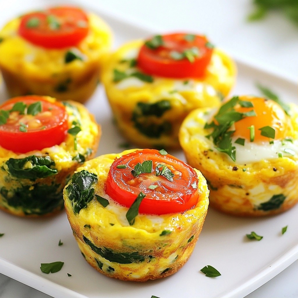 Savory Make-Ahead Meals Veggie Egg Muffin Cups Recipe