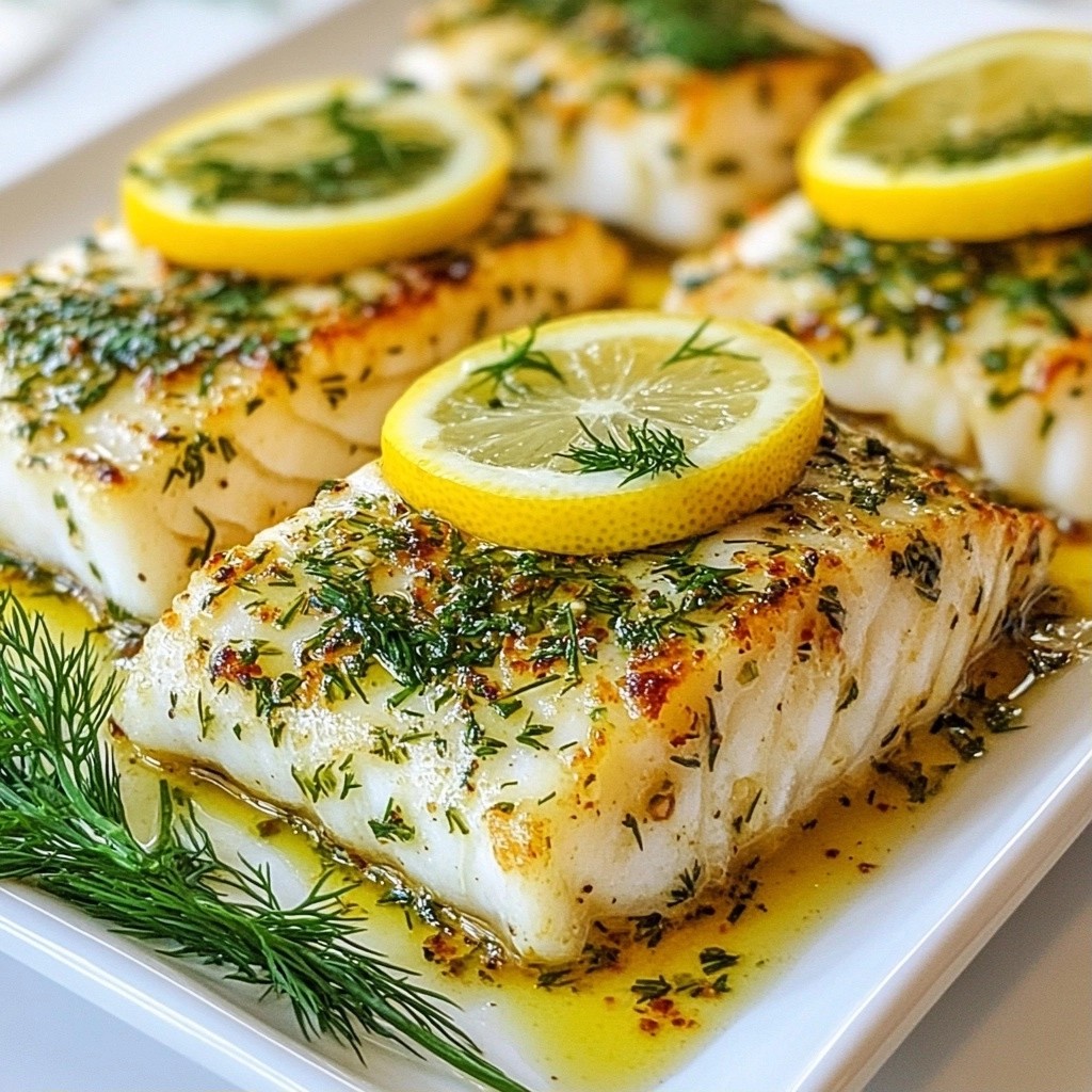 Quick Meal Prep Lemon Herb Cod Fillets Tasty Dish