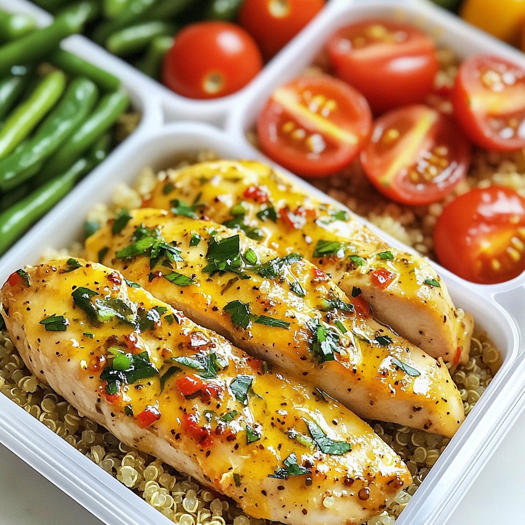 Savory Meal Prep Lemon Herb Chicken Easy and Delicious