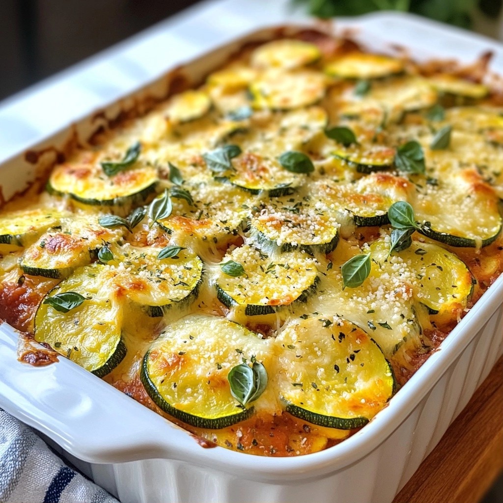 Easy Freezer Meals Cheesy Turkey Zucchini Delight