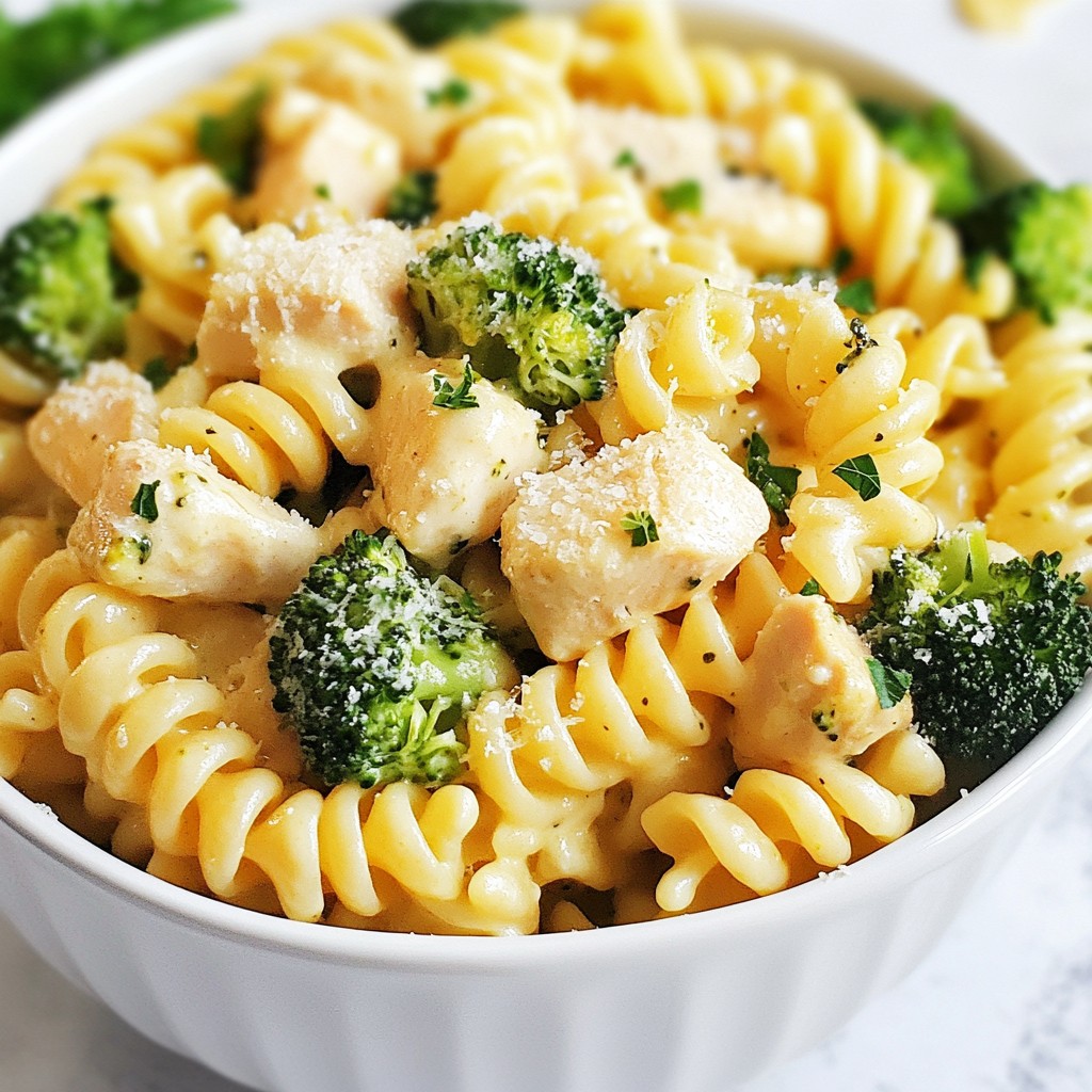 Easy Freezer Meals Chicken Alfredo Pasta Recipe