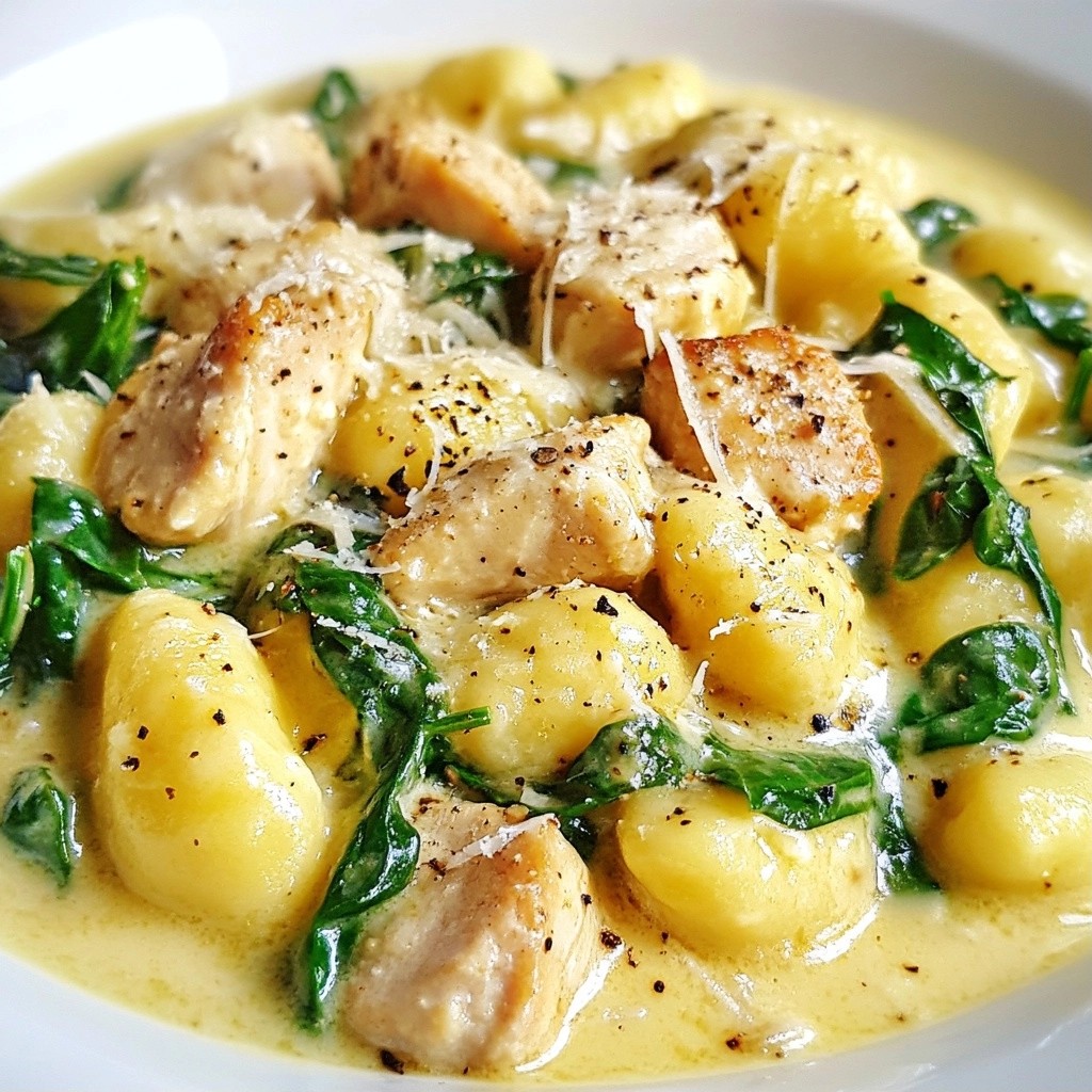 Easy Freezer Meals Creamy Chicken Gnocchi Delight