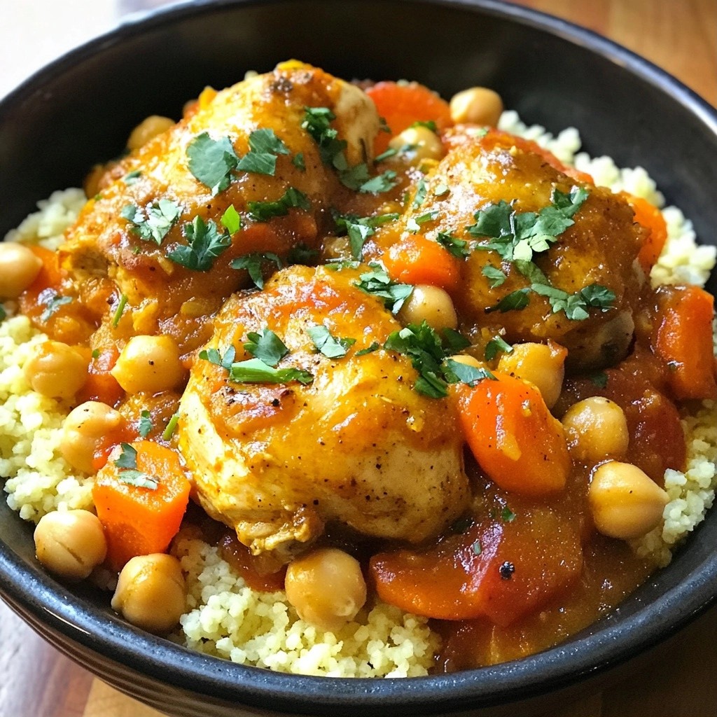 Easy Freezer Meals Moroccan Chicken Tagine Recipe