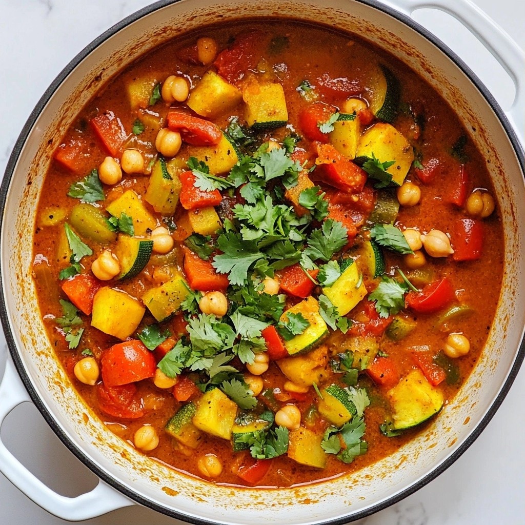 Easy Freezer Meals Spicy Chickpea Tagine Recipe